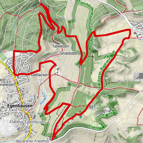 Percorso AugenBlick del Parco Naturale di Egenhausen
