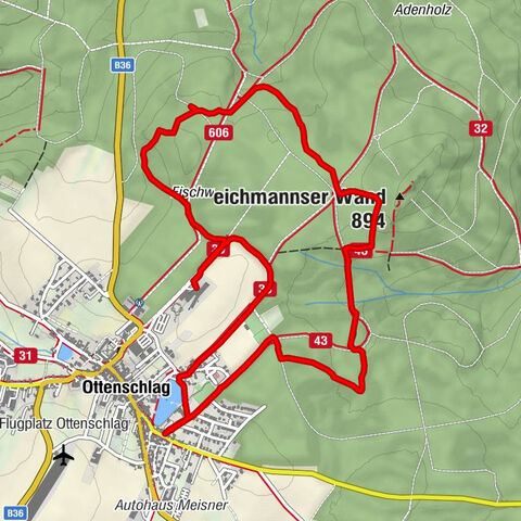 Hubertusweg, Ottenschlag, Österreich