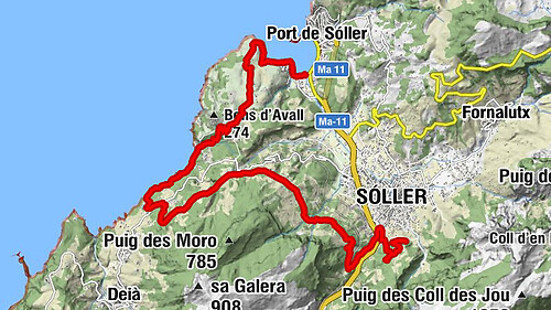 Soller - Berge - Port de Soller