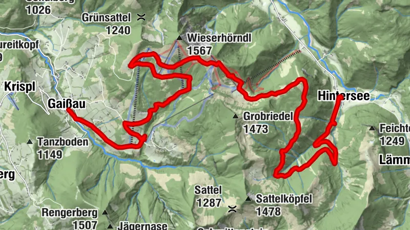 TG26 Gaissau-Hintersee ATTUALMENTE CHIUSO PER LAVORI DI TAGLIO LEGNA