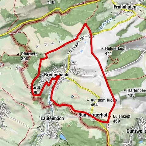 Breitenbach - Sentiero panoramico