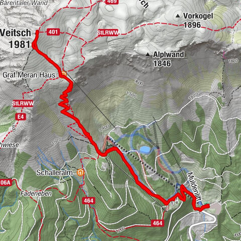 Hohe Veitsch - Brunnalm, Steiermark/Österreich
