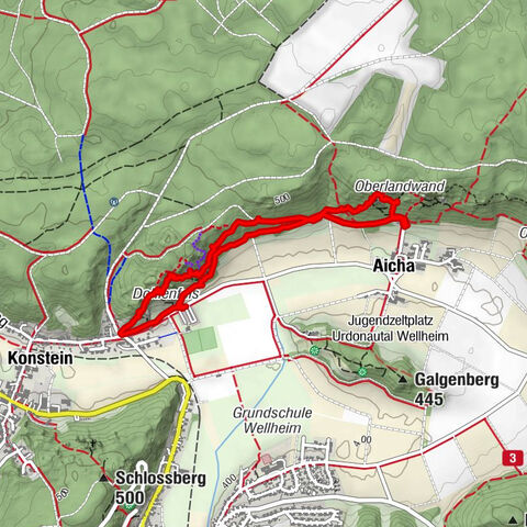 Oberlanderklettersteig, Altmühltal