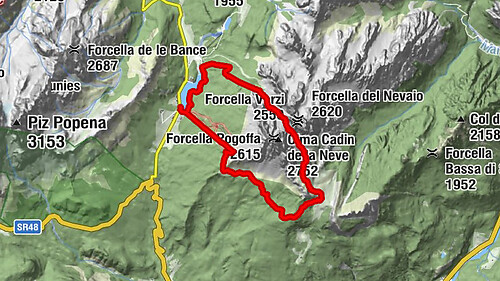 Dolomiten Tour vom Misurinasee aus