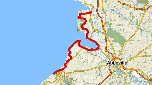 La Vélomaritime® - EuroVelo4 - De Fort Mahon à Mers les Bains