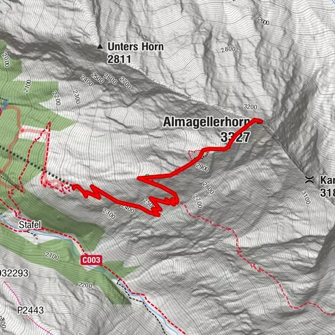 Via ferrata Almagellerhorn