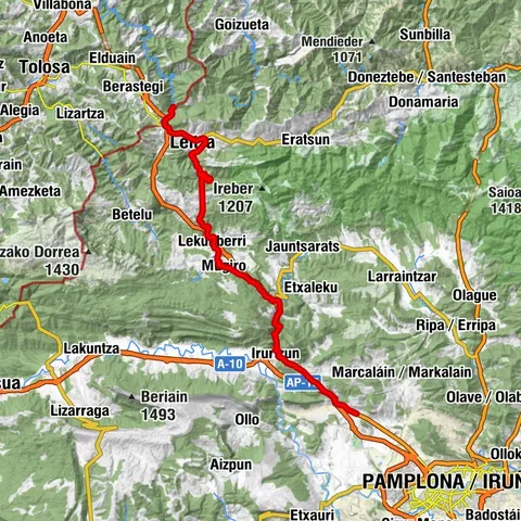 Navarra - Camino Natural-Vía Verde del Plazaola