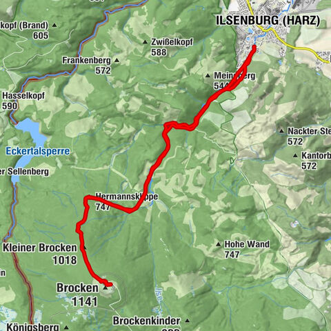 Ilsenburg - Brocken - Ilsenburg