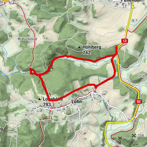 Teddybärentrail Lohnbachfall