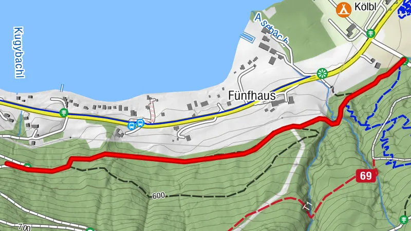 Collegamento Toghy Trail Ostriach - percorso MTB 12 - T02