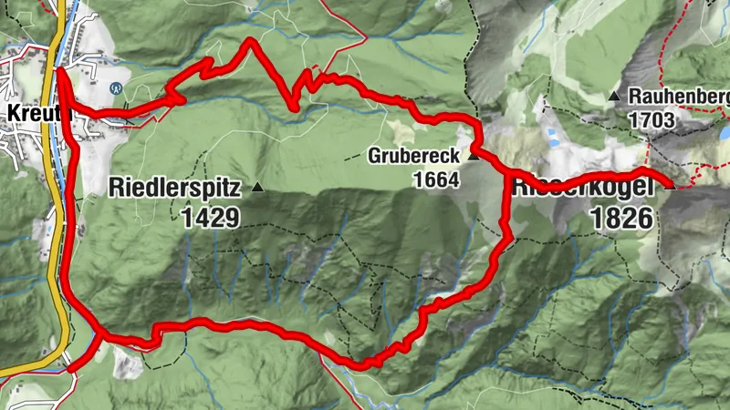Al Risserkogel da Kreuth