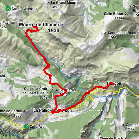 10 TransVerdon Tronçon - Da Rougon a Les Chauvets