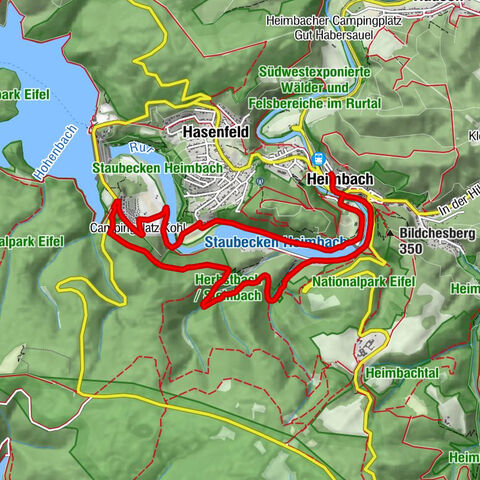 Romantische Ausblicke auf Berg und See