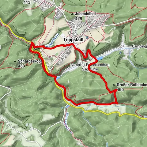 Sentiero ad anello della gola di Karlstal