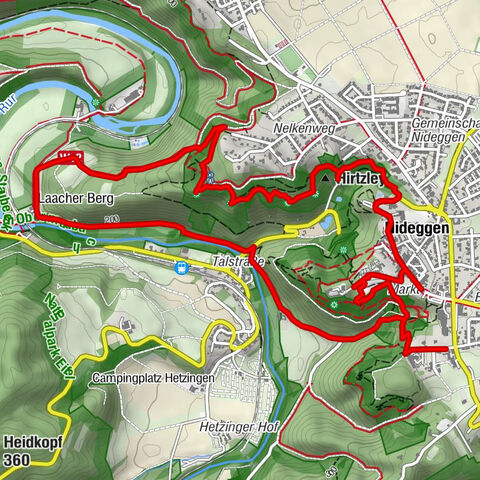 Hindenburgtor-Christinienley Felsenrundgang