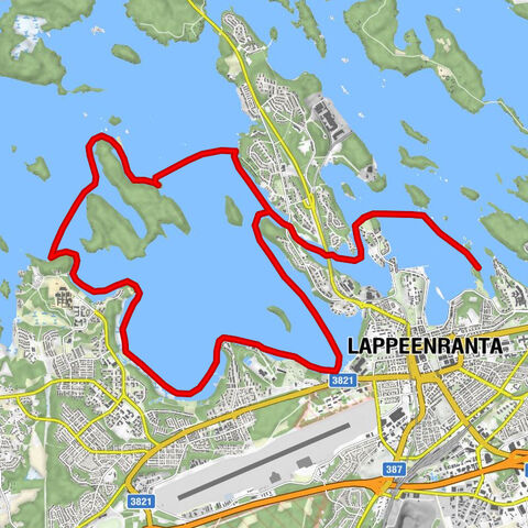 Giro di Ruohosaari, Lappeenranta