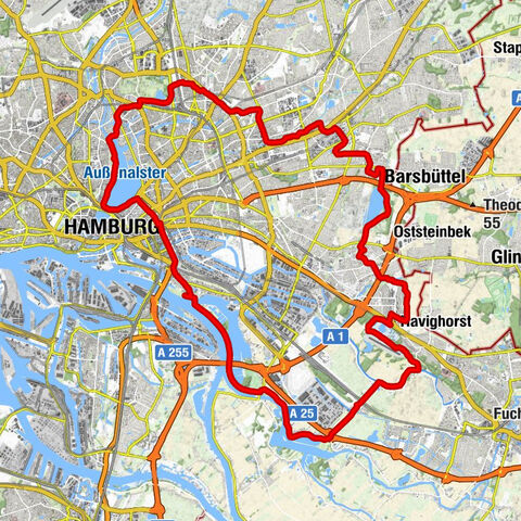 Megamarsch Hamburg bei Nacht 2022