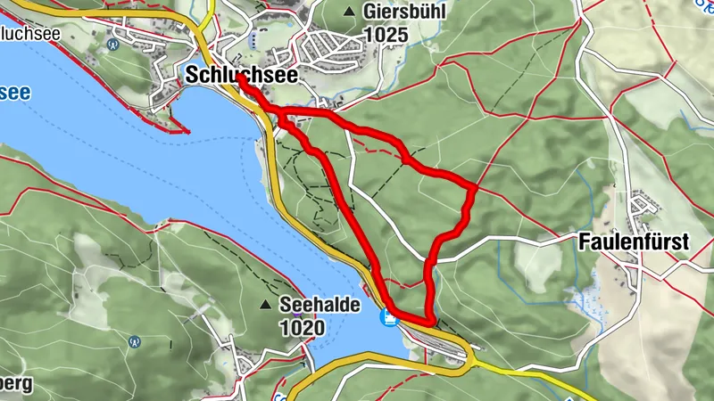 Höhenklimaweg Schluchsee Wurzelpfad