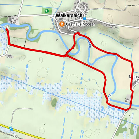 kleine Isentalrunde durchs Thalhammer Moos