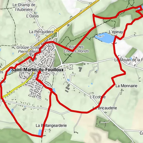 Percorso del Fouilloux