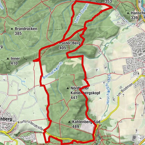 Giro in MTB nella Valle di Bilstein n. 47