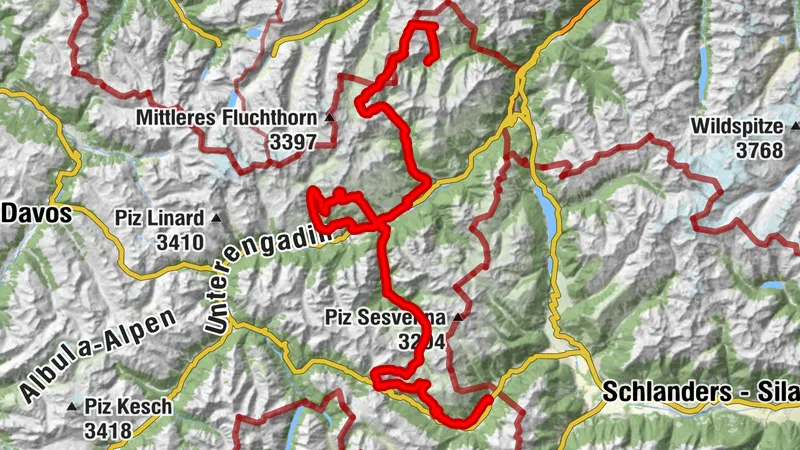 Trai(l)s Vals: Samnaun – Scuol – Val Müstair (percorso completo)