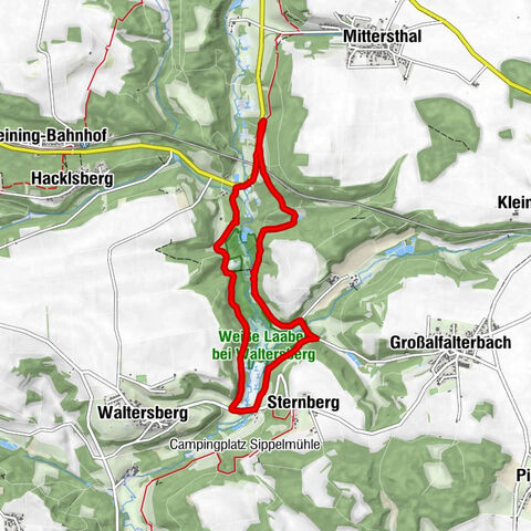 Rundtour Deining Bahnbrücke-Sipplmühle