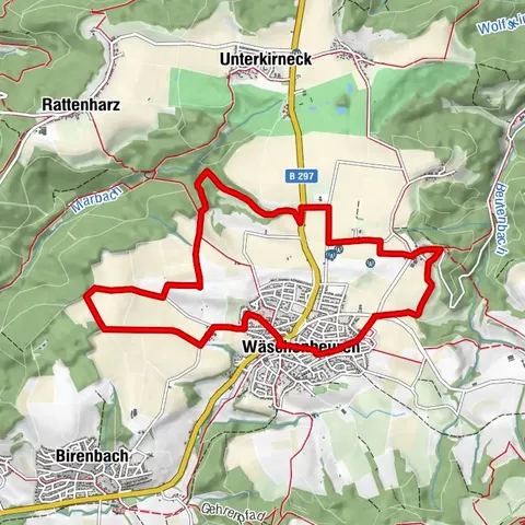 Percorso del centenario, Wäschenbeuren