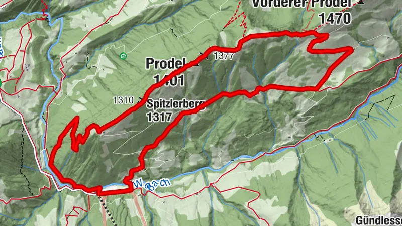 Percorso panoramico Prodel-Denneberg
