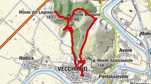 Vecchiano - Monte del Legnaio