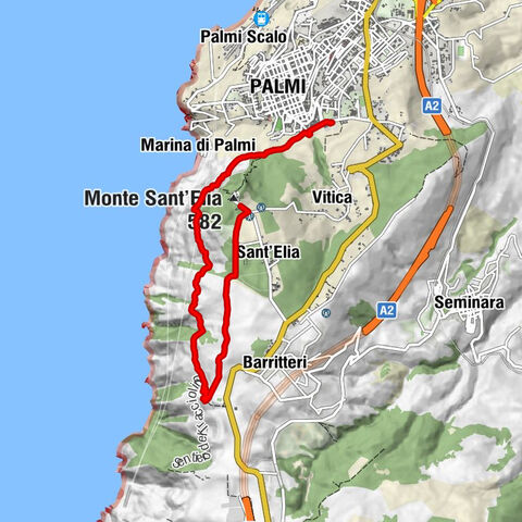 Palmi - Marina di Palmi - Monte Sant'Elia