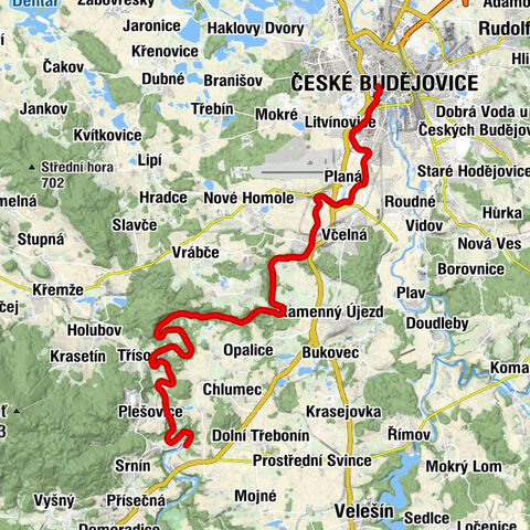 Moldau 3 - Zlata Kouruna bis Cesky Bujedovice