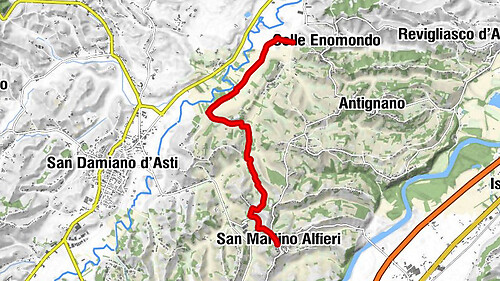 Via dei Santi | Tappa 1 San Martino Alfieri - Celle Enomondo Fraz. San Pancrazio