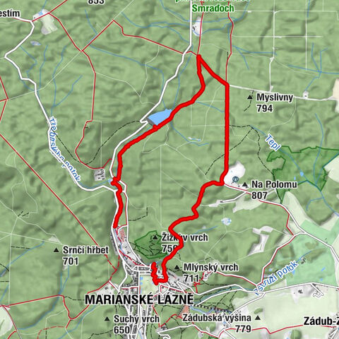 Abwandern von und nach Marienbad