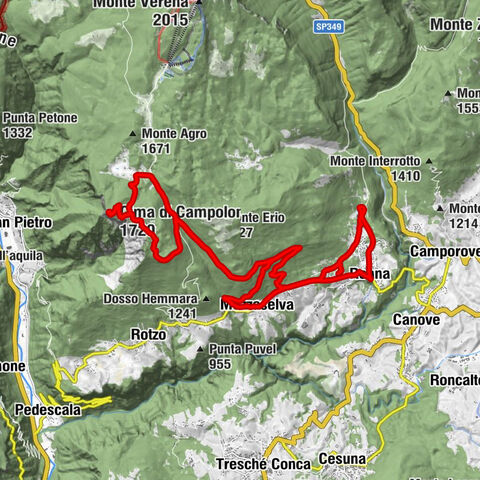 Ex Forte Campolongo 1.715m
