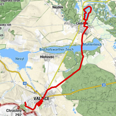 Lednice-Valtice area Areal Walk for the whole day