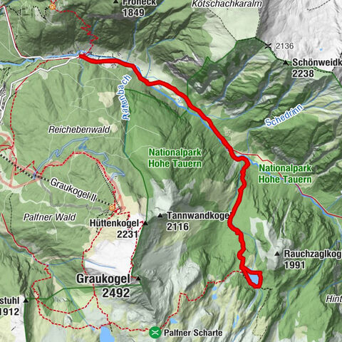 Escursione dal Kötschachtal al gioiello naturale Reedsee