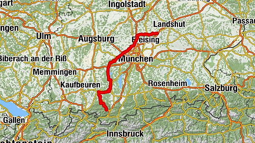 Pista ciclabile Ammer-Amper (AAR)