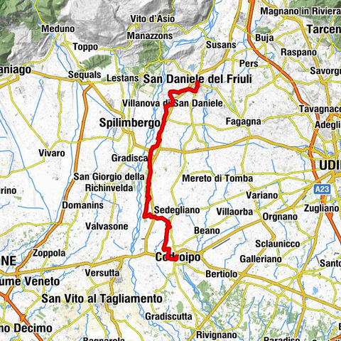San Daniele del Friuli - Codroipo (C6V2)