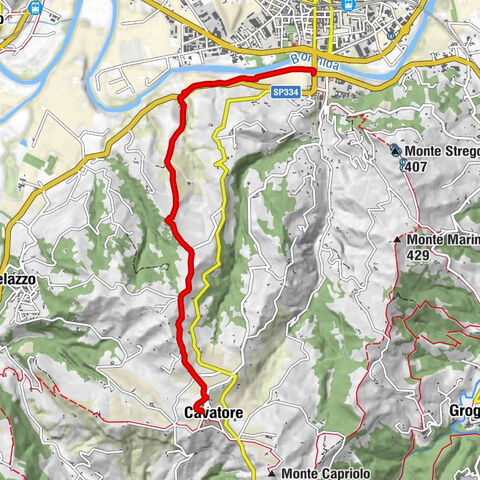 Sentiero Acqui Terme - Cavatore - Sentiero 537 in mountain bike