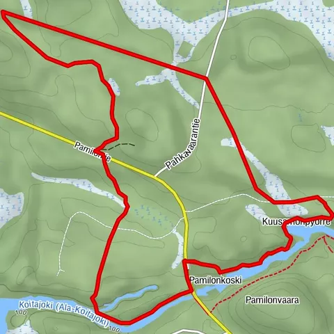 Sentiero naturalistico di Pamilonkoski