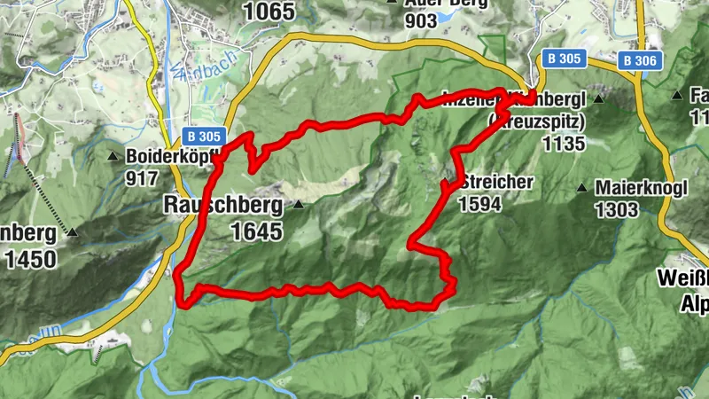 Giro intorno al Rauschberg