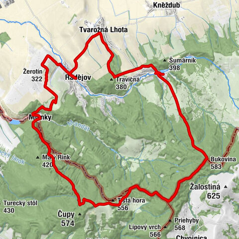 Trail of life - Oskerušový CZ/SK okruh
