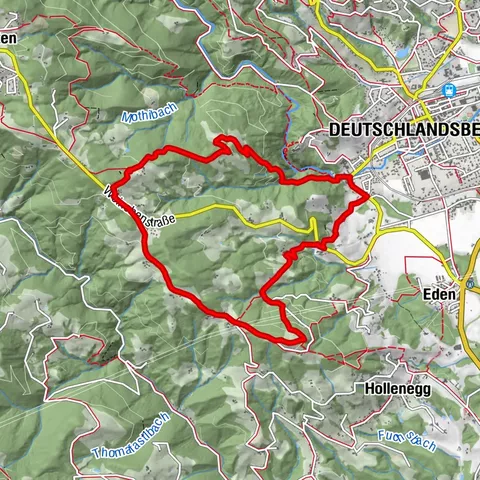 Ruhri Panoramaweg nach Wolfgangi Nr. 13, 506 
