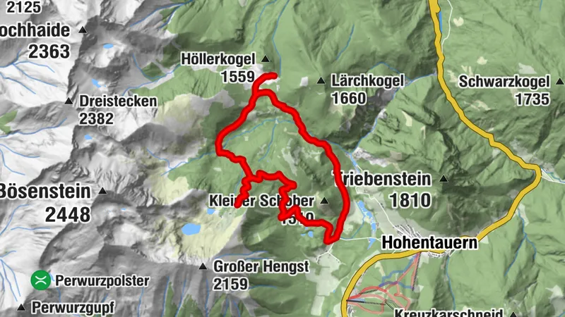 Tour H4 - MTB  - Hölleralmrunde