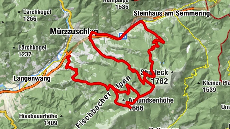 Windpark Pretul: Mountainbike EXTREM Variante