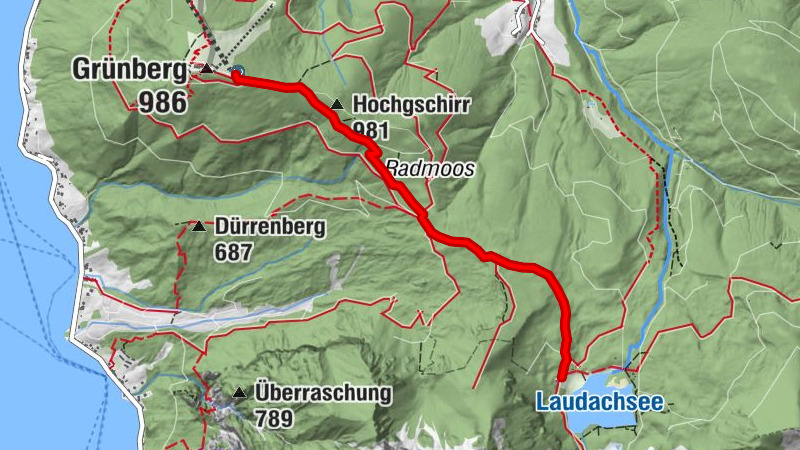 Grünberg - Laudachsee - Grünberg