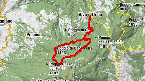 Castiglione d'Orcia, Toscana/Italia