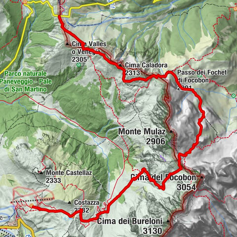Tra porfido e dolomia: trekking con vista Lagorai e Pale di San Martino - Tappa 3