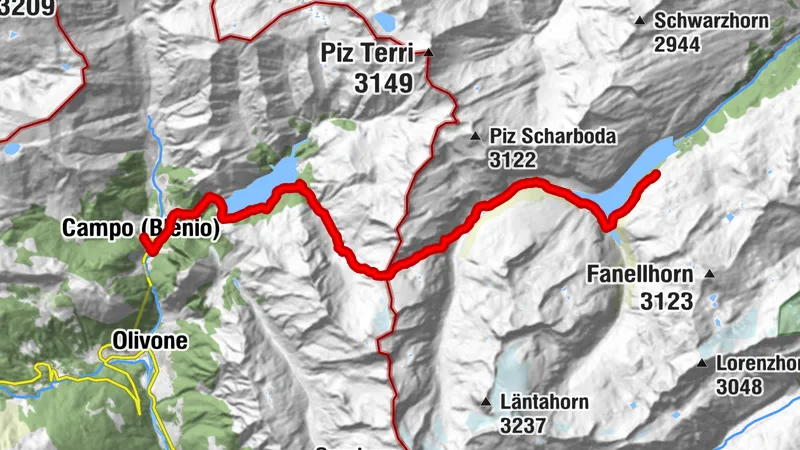 Passo Soreda (Soredapass) 2759 m